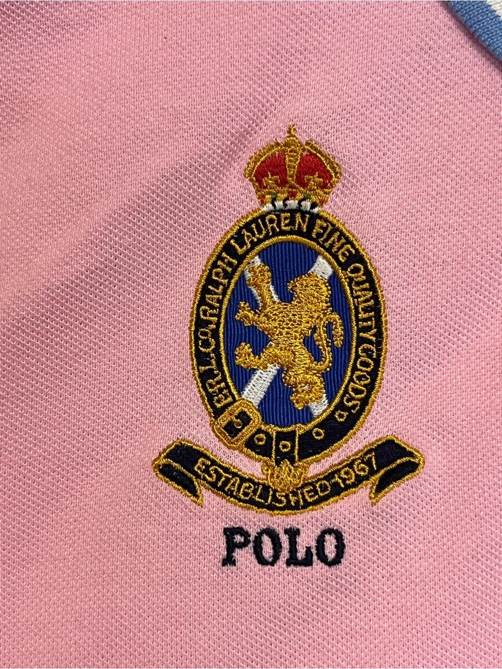 POLO RALPH‎ LAUREN Kids' Big Pony Polo Shirt Pink